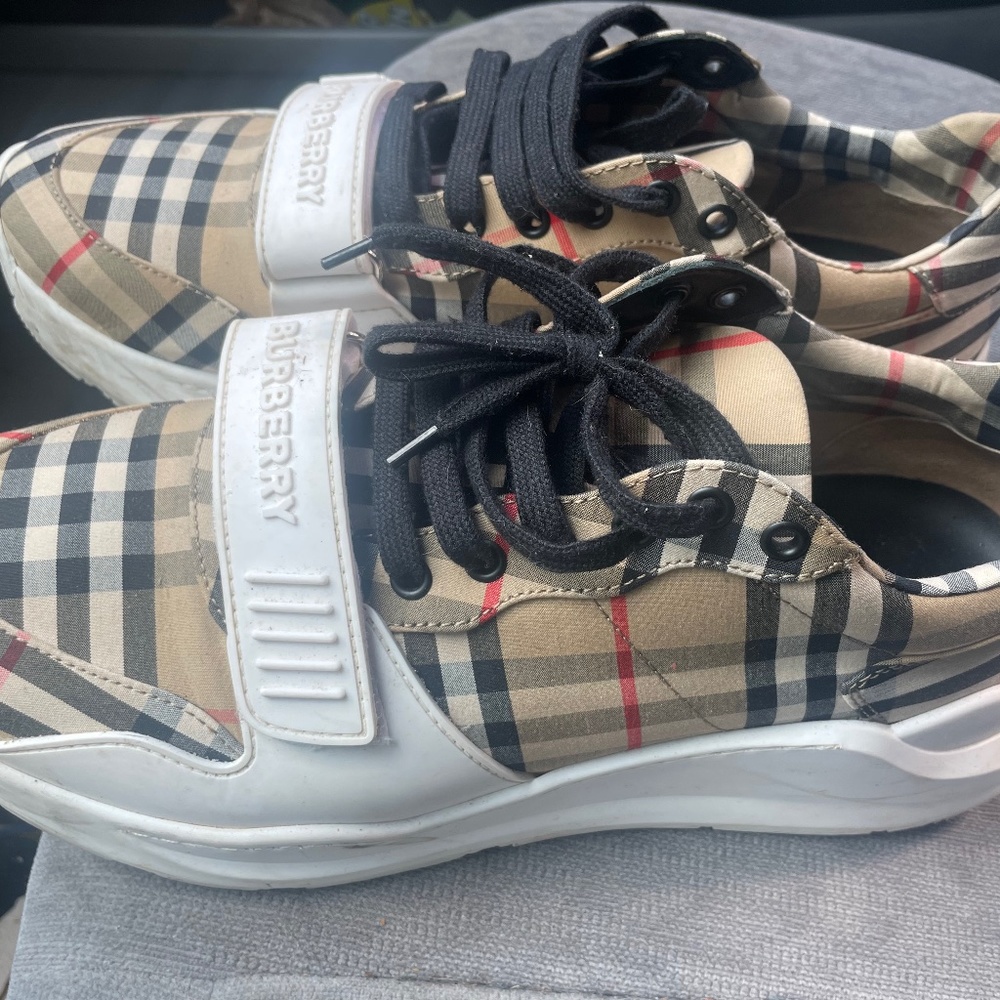 Burberry vintage check sneakers